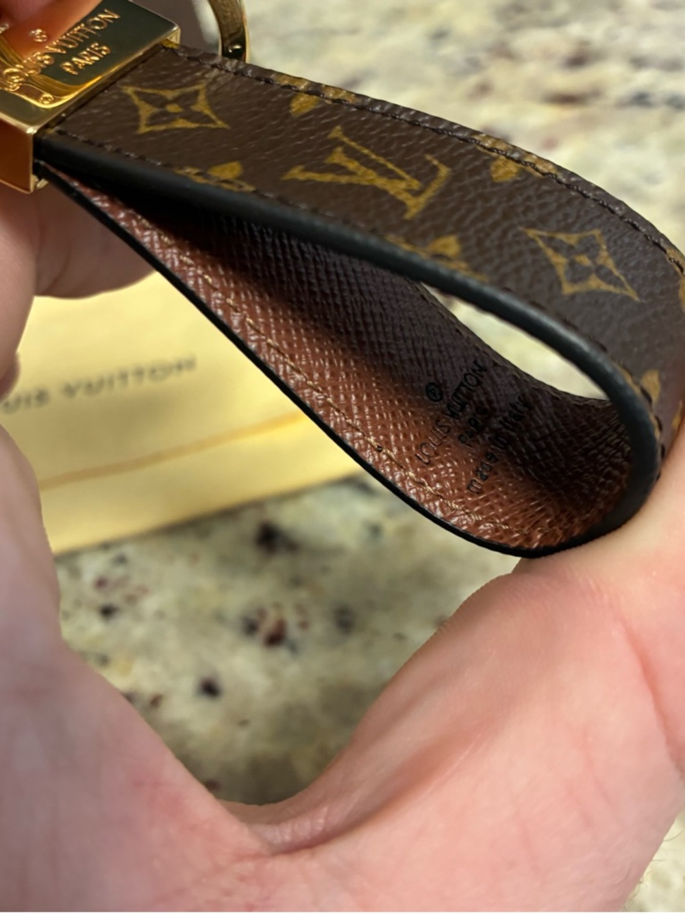 Louis Vuitton Monogram Dragonne Key Holder - Picture 2 of 7